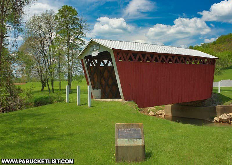 Trusal Covered Bridge reference photograph 2